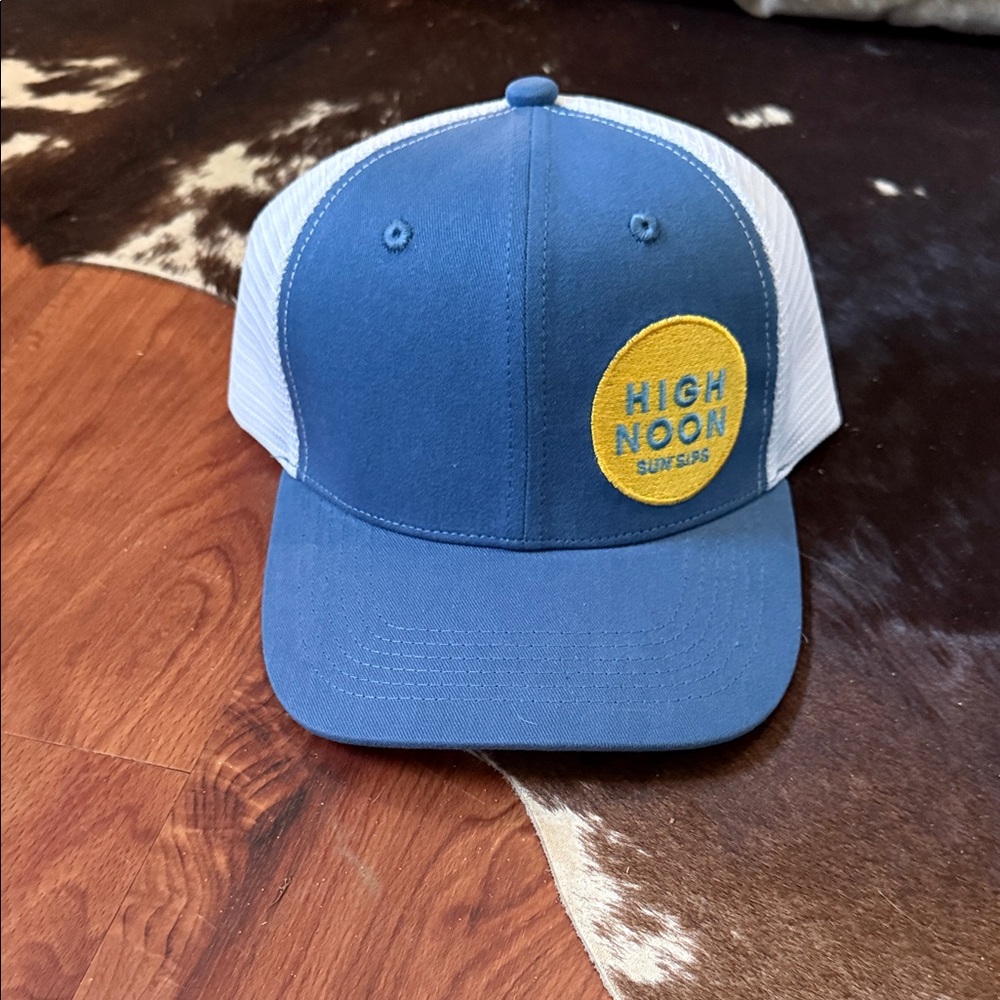 Brand New High Noon Blue and Yellow Baseball Cap
